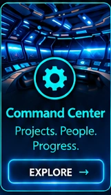 Approved illustrated Command Center project card